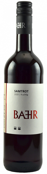 Baehr ► Samtrot fruchtig 0,75 L Rotwein