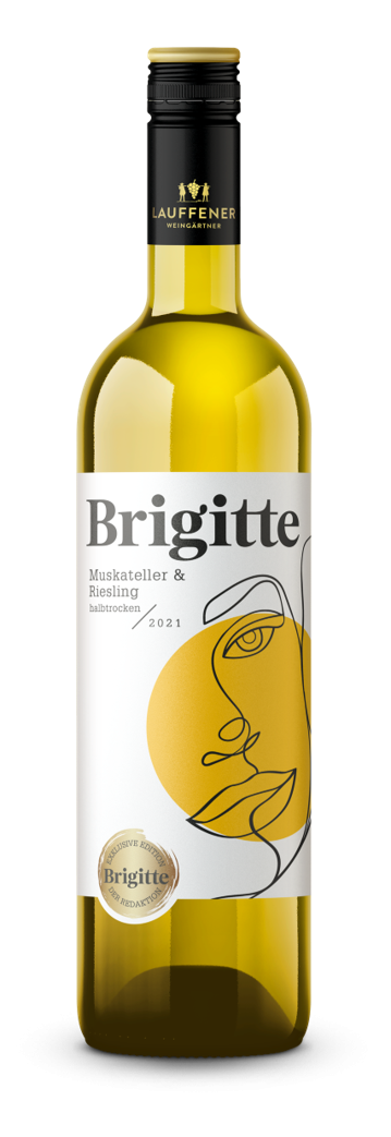 "Brigitte" Muskateller mit Riesling halbtrocken ► Lauffener Weingärtner 