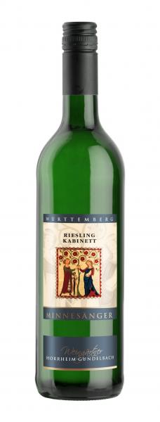 Riesling Kabinett "Minnesänger" 0,75 L ► Horrheim-Gündelbach