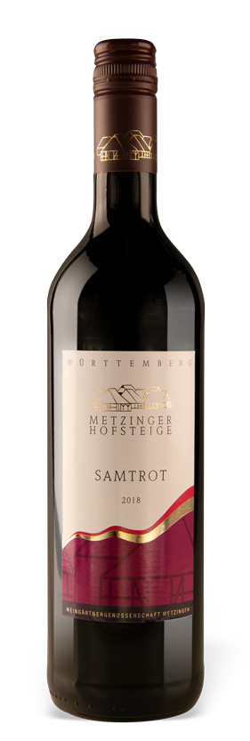 Metzinger Hofsteige ► Samtrot 0,75 L Rotwein, lieblich