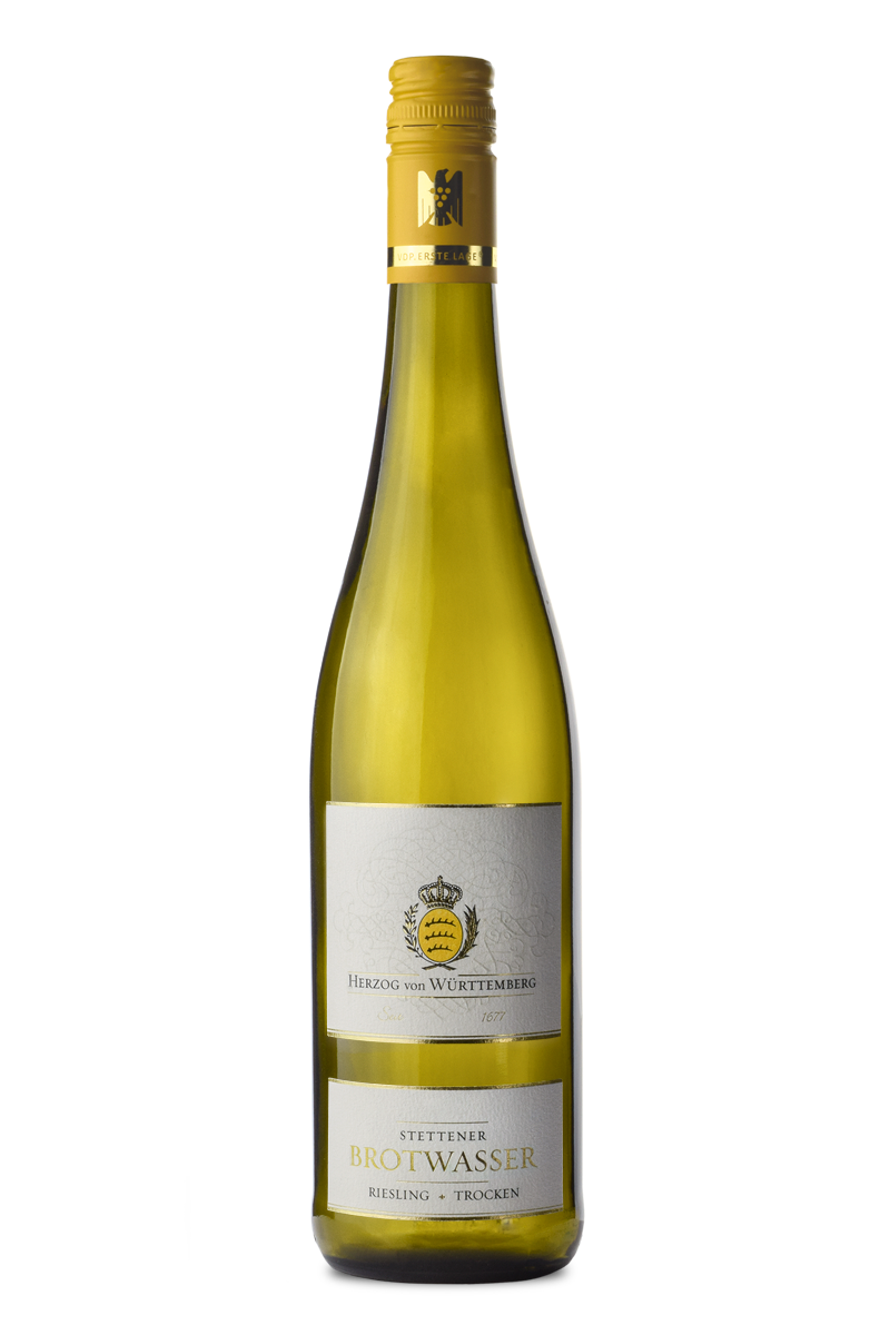 Riesling trocken "Stettener Brotwasser" 0,75 L ► Herzog von Württemberg