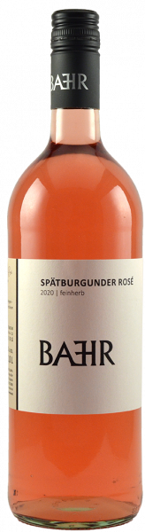 Baehr ► Spätburgunder Rosé feinherb 1,0 L