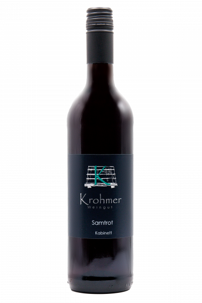 Krohmer ► Samtrot 0,75 L Rotwein