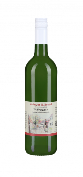 2018 Weißburgunder trocken Spätlese 0,75 L Eichefass - Weingut H. Beutel