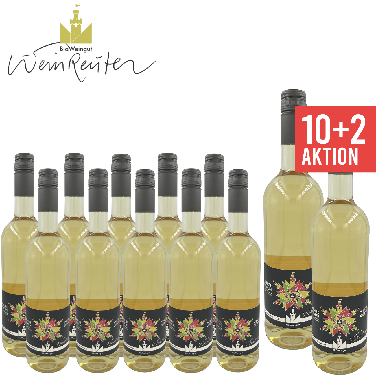 Weinreuter ► 10+2 Winzerglühwein weiß 0,75 L