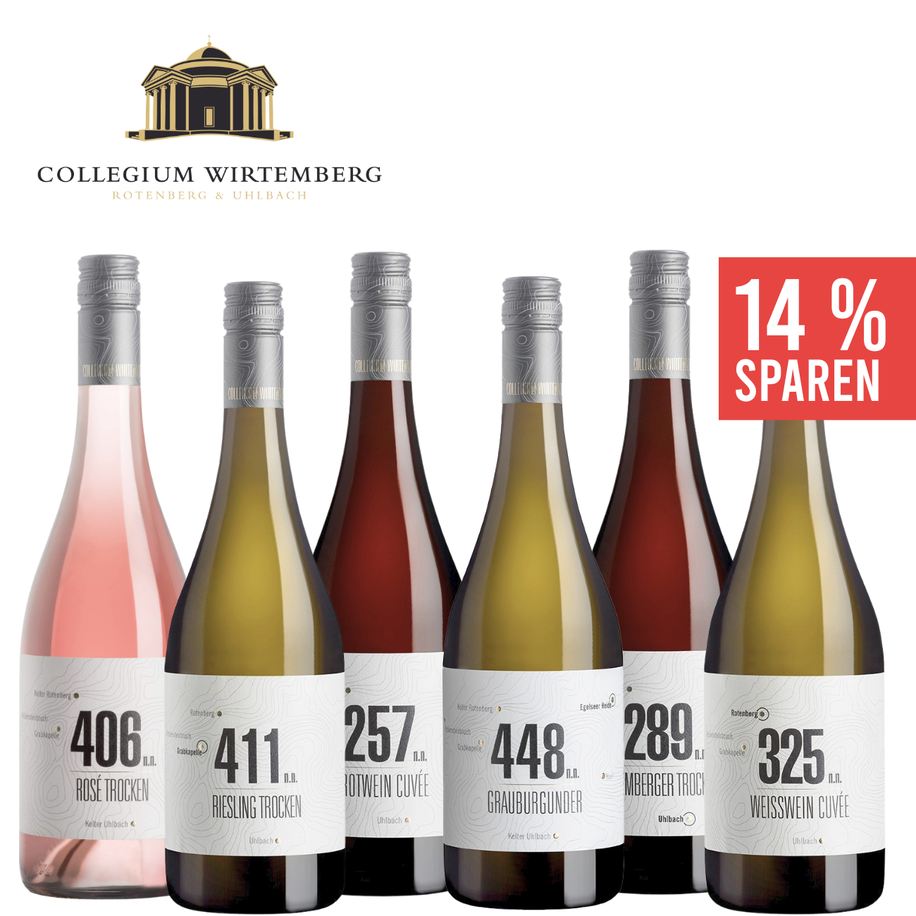 Collegium ► "Höhepunkte" 6 x 0,75 L ☆ Weinpaket