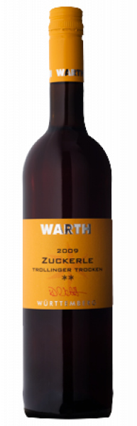 Warth ► "Zuckerle" Trollinger trocken 0,75 L Rotwein