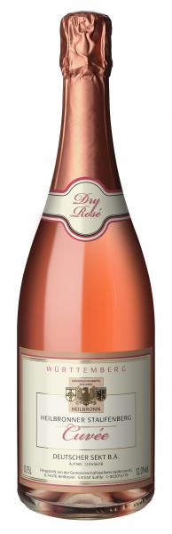 Cuvée Rosé Sekt dry Heilbronner Staufenberg 0,75 L ► WG Heilbronn