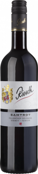 Weingut Rienth ► Samtrot Kabinett feinherb 0,75 L