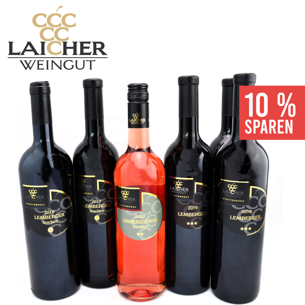 Weingut Laicher ► "Laicher´s Lemberger-Paket" 6 x 0,75 L