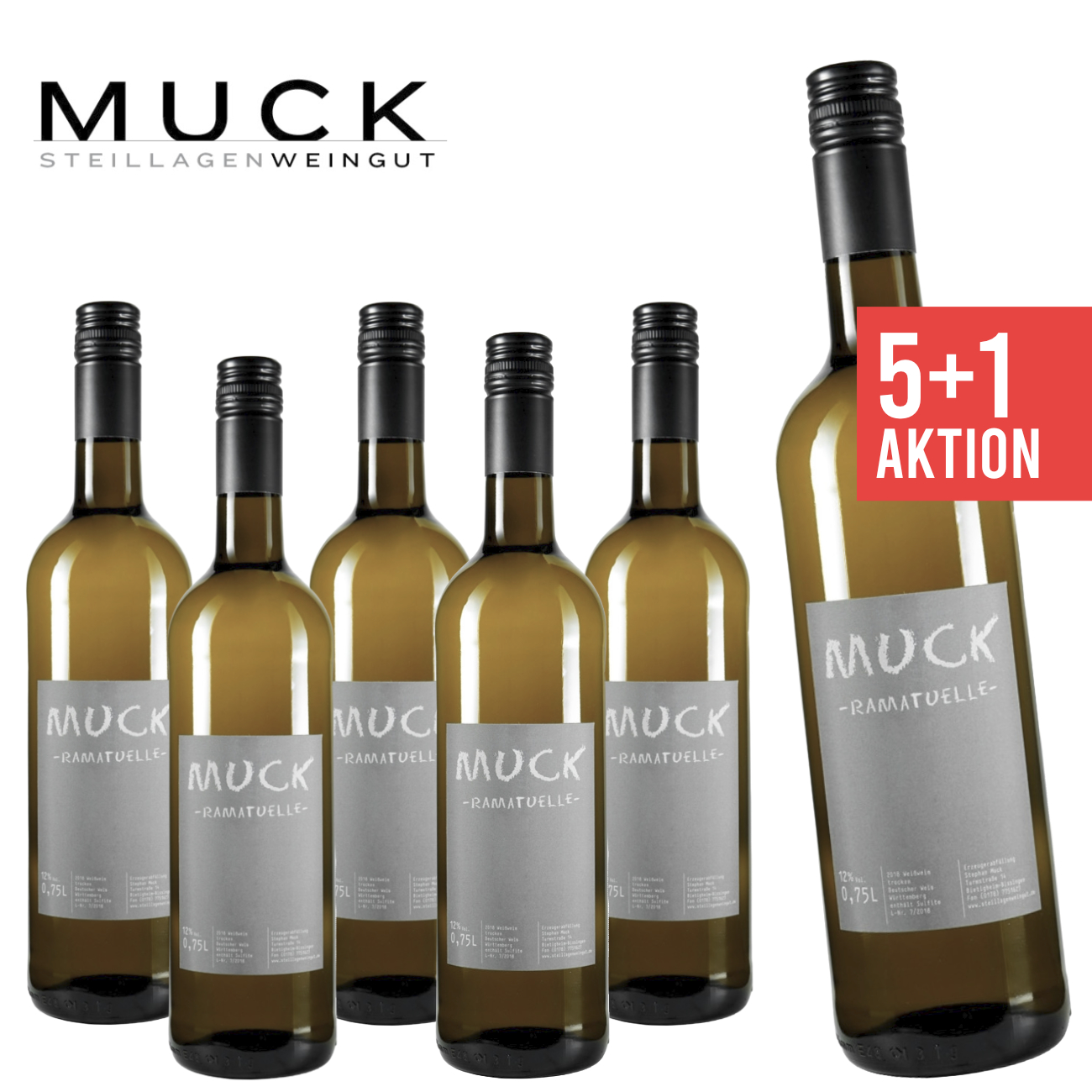 Muck ► 5+1 "Ramatuelle" weiß trocken 0,75 L