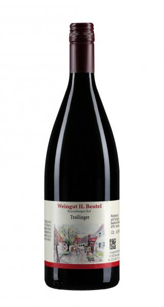 Trollinger halbtrocken 1,0 L ► Weingut H. Beutel