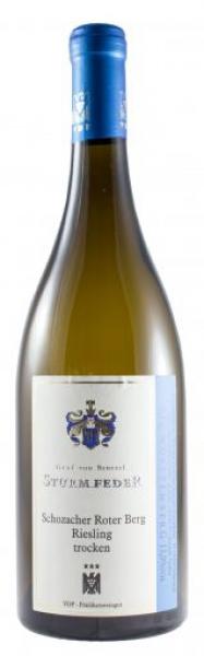 Riesling trocken 0,75 L Schozacher Roter Berg ► STURMFEDER