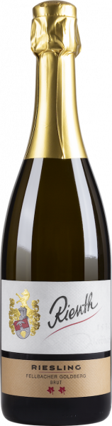 Riesling Sekt brut Fellbacher Goldberg 0,75 L ► Weingut Rienth