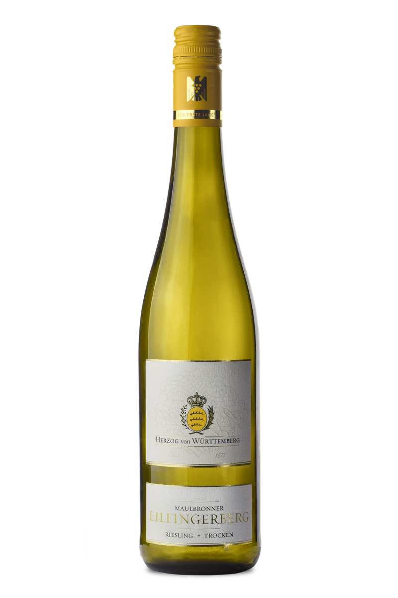 Riesling trocken "Maulbronner Eilfingerberg" 0,75 L ► Herzog von Württemberg