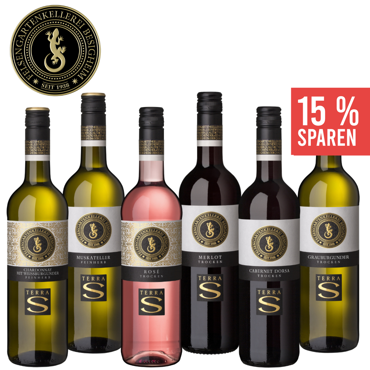 "Terra S" Weinpaket 6 x 0,75 L ► Felsengartenkellerei