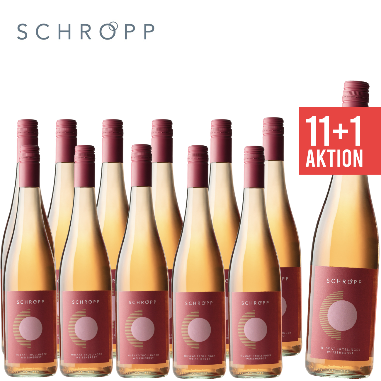 Schropp ► 11+1  Muskat-Trollinger Weissherbst 0,75 L