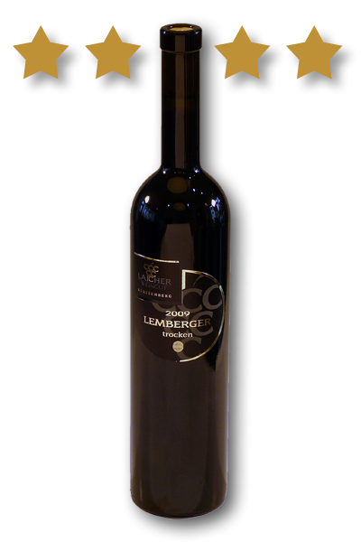 Laicher ► Lemberger trocken **** 0,75 L Rotwein