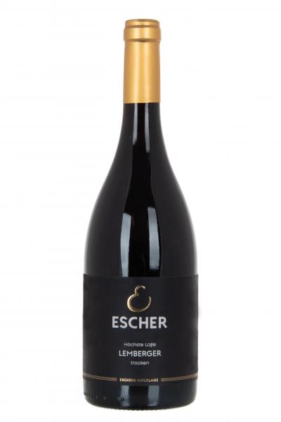 Escher ► Lemberger trocken "Höchste Lage" 0,75 L