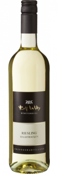 Rolf Willy ► Riesling halbtrocken 0,75 L Weißwein