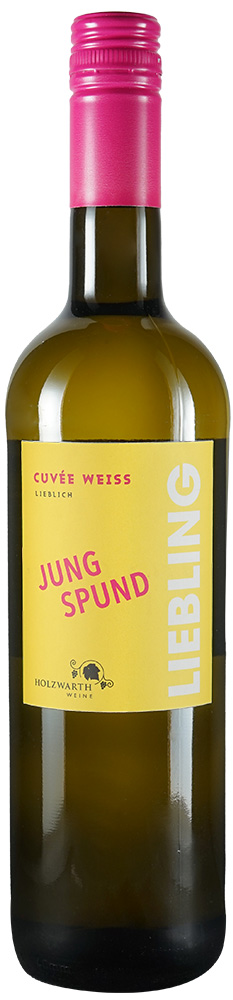 JUNG SPUNG Cuvée weiss lieblich  0,75 L ► Holzwarth Weine