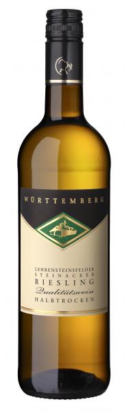 Riesling halbtrocken 0,75 L ► Lehrensteinsfeld