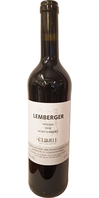 Lemberger trocken 0,75 L - Weingut Christel Currle