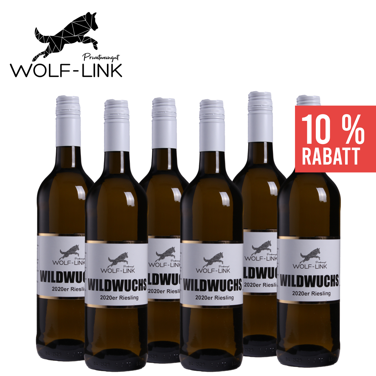 6 x "Wildwuchs" Riesling feinherb 0,75 L Weinpaket