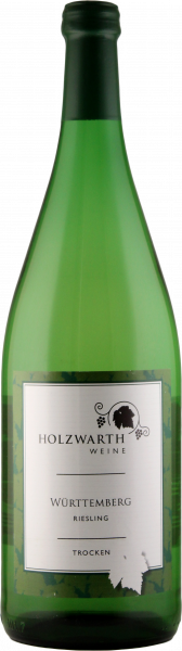 Holzwarth Weine ► Riesling trocken 1,0 L 