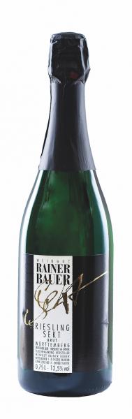 Riesling Sekt brut 0,75 L ► RAINER BAUER