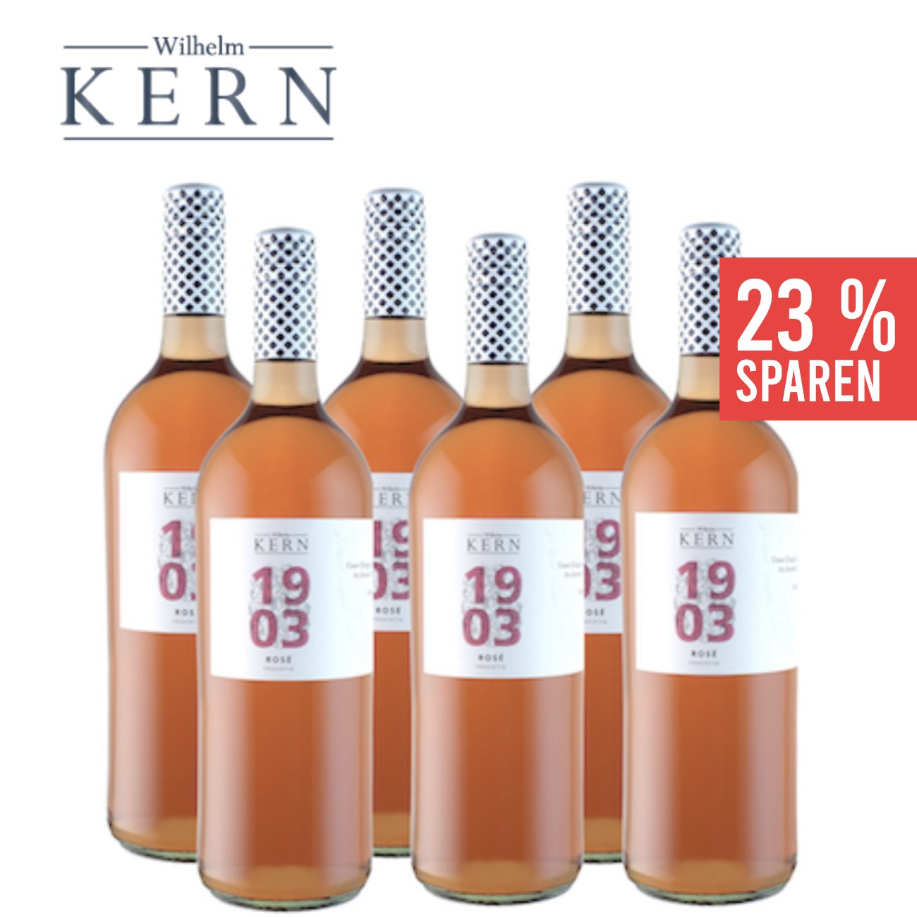 Rosé "1903" fruchtig 6 x 1,0 L ► Wilhelm Kern | WW