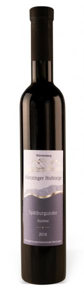 Spätburgunder Auslese süss 0,5 L ► Metzinger Hofsteige