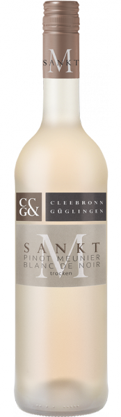 Pinot Meunier Blanc de noir trocken 0,75 L ► Cleebronn-Güglingen