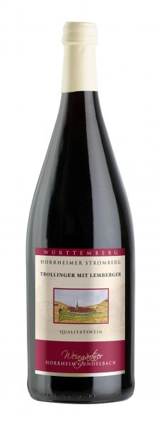 2022 Trollinger mit Lemberger halbtrocken 1,0 L - Horrheim-Gündelbach
