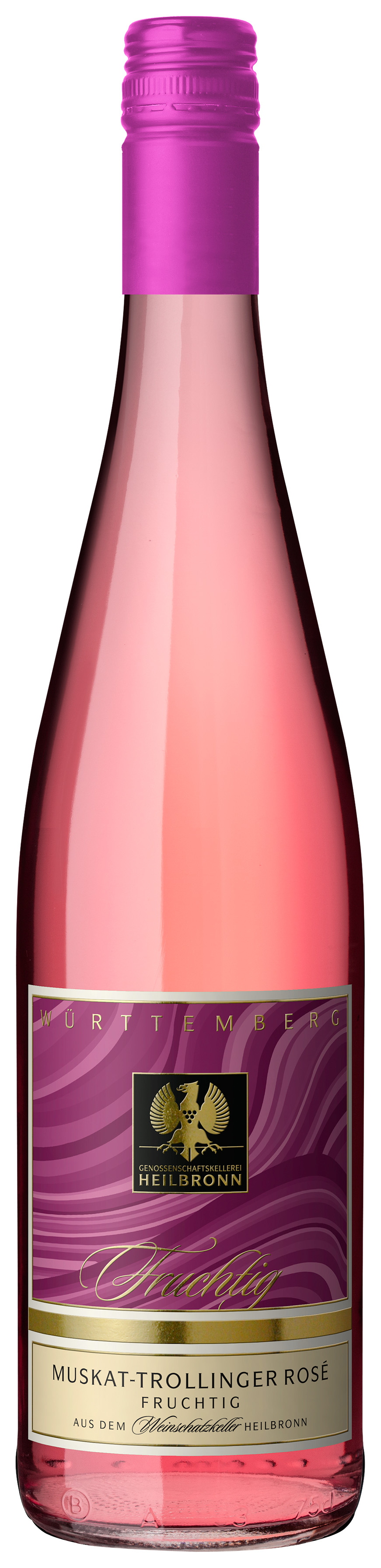2023 Muskat-Trollinger Rosé fruchtig 0,75 L - Weinschatzkeller