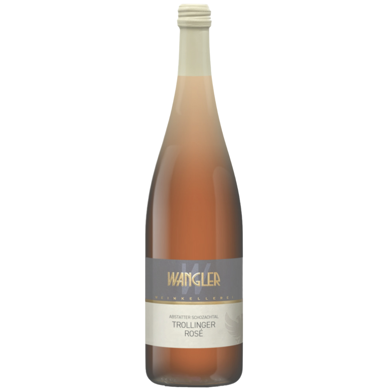 Weinkellerei Wangler Trollinger 2022 Rosé lieblich Abstatter Schozachtal 1,0 L - Literflasche, Qualitätswein, Württemberg