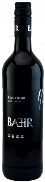 Pinot Noir trocken 0,75 L Holzfass - Weingut Bähr