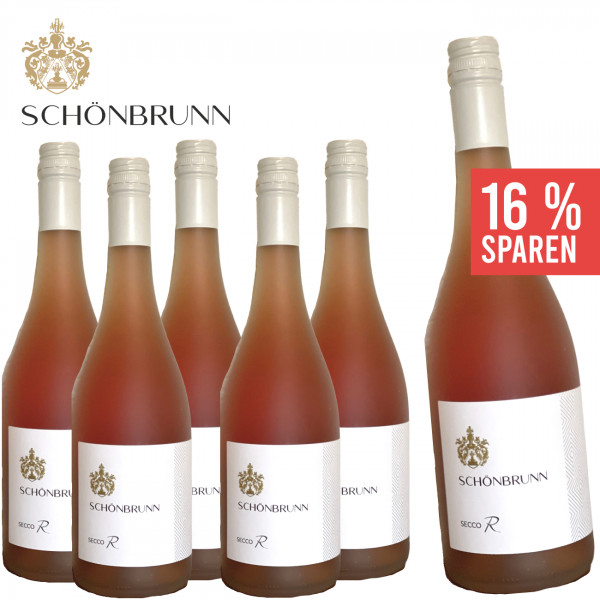 Schönbrunn ► 6 x Secco R Rosé 0,75 L ☆ Paket