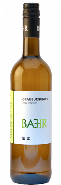 2021 Grauburgunder trocken 0,75 L ► BAEHR | WW