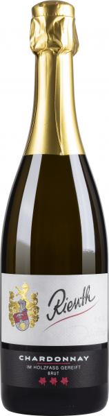 2018 Chardonnay Sekt brut "im Holzfass gereift" 0,75 L - Weingut Rienth