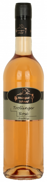 Trollinger Rosé fruchtig 0,75 L ► Weingut Schaaf | WW