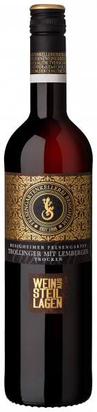 Trollinger mit Lemberger trocken 0,75 L ► "Wein aus Steillagen"
