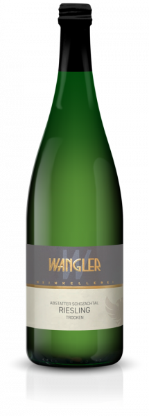 2021 Riesling trocken 1,0 L - Weinkellerei Wangler