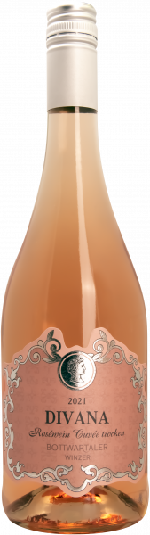 DIVANA Roséwein Cuvée trocken 0,75 L ► Bottwartaler Winzer