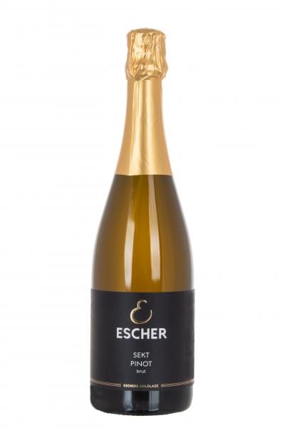2021 Sekt Pinot brut 0,75 L "Goldlage" - Weingut Escher