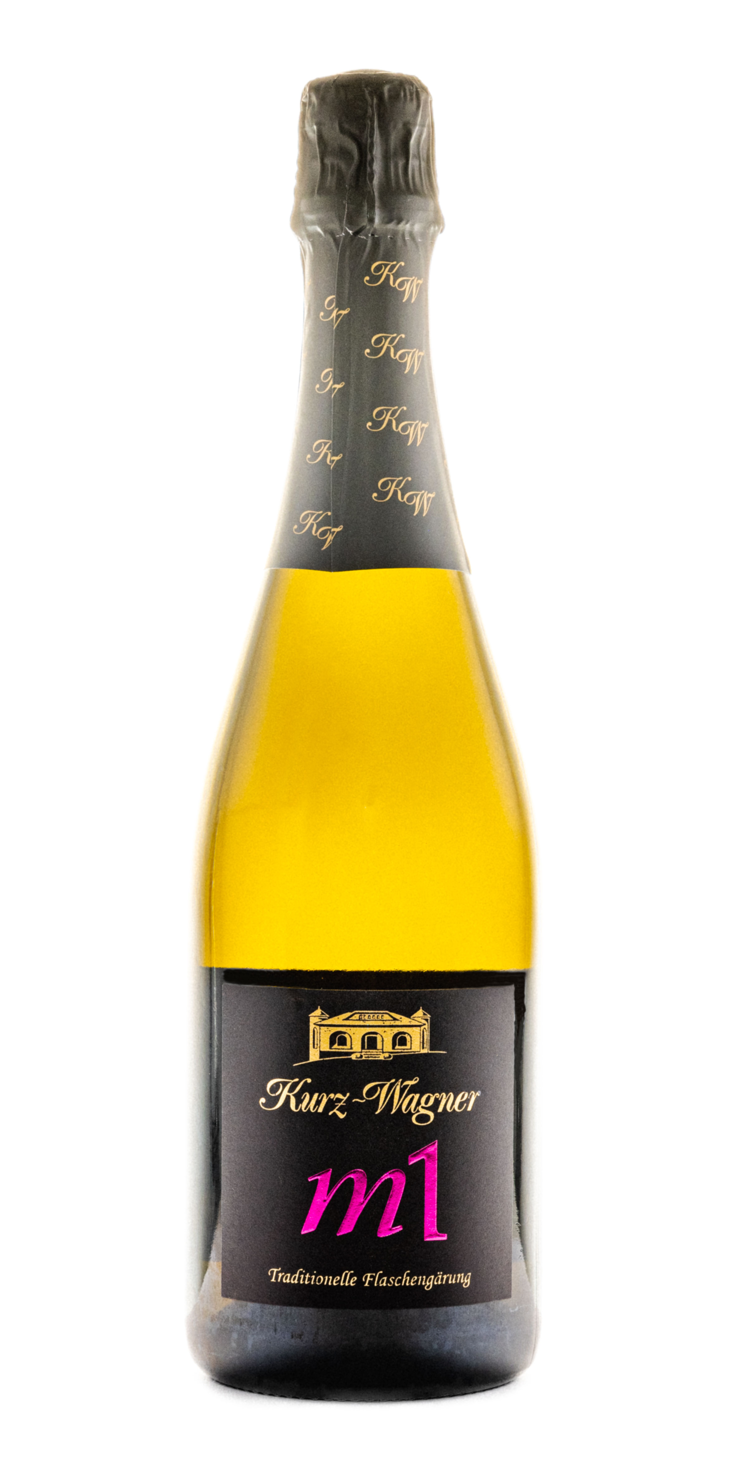 2017 m1 Pinot mit Chardonnay Sekt brut 0,75 L - Weingut Kurz-Wagner