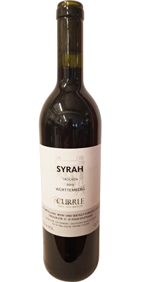 2019 Syrah trocken 0,75 L - Weingut Christel Currle
