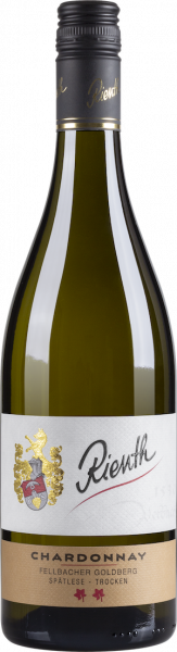 Chardonnay Spätlese trocken 0,75 L Fellbacher Goldberg - Weingut Rienth