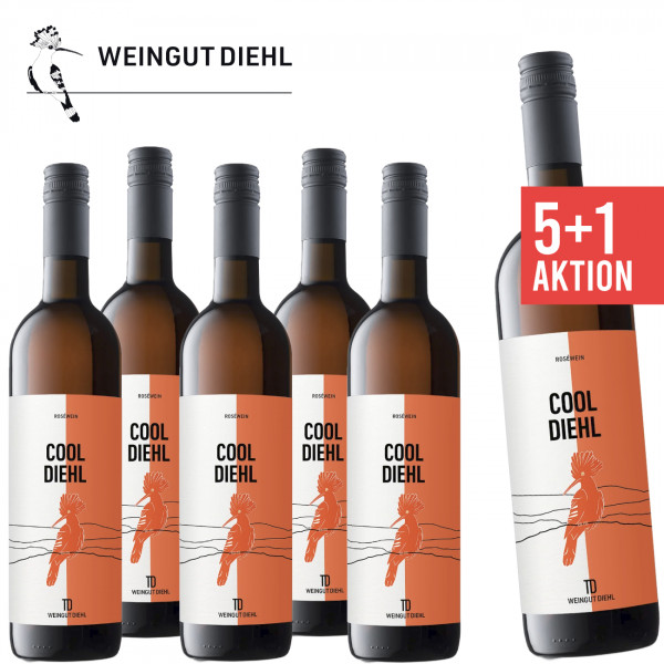 5+1 Cool Diehl Roséwein trocken 0,75 L ► Weingut Diehl | WW