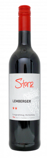 Storz ► Lemberger ** 0,75 L Rotwein, lieblich